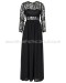 NLY Eve Long Sleeve Black Lace Dress